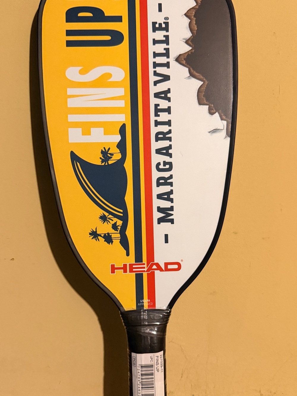 HEAD Yellow & White Margaritaville Decorative Paddle